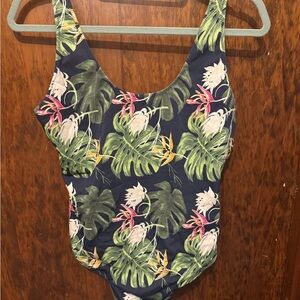 Lively Navy Floral One-Piece Swimsuit